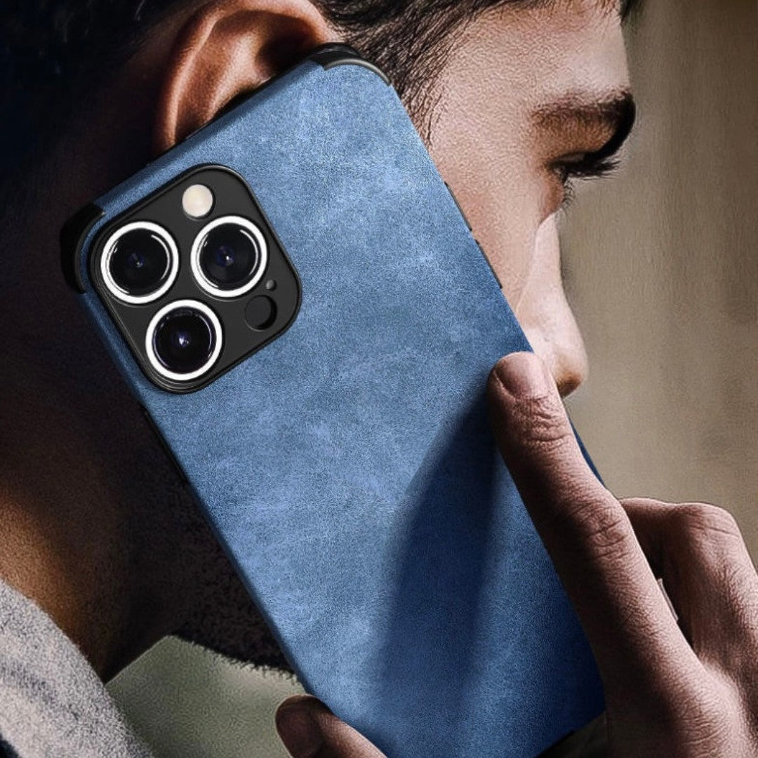 Anacotte Flexible Premium Soft Feeling Leather Phone Case iPhone 13