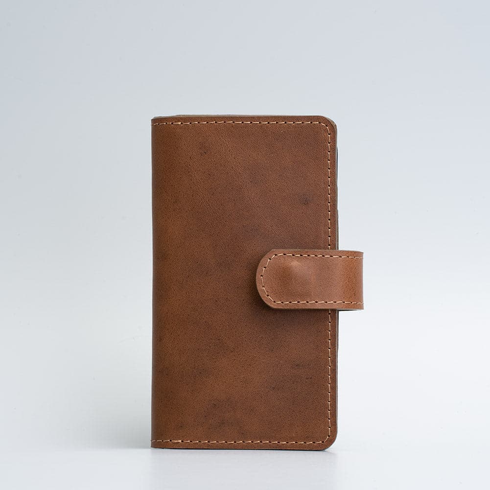 Leather Folio Wallet for iPhone 12 Series with MagSafe on magnet closure (SALE)