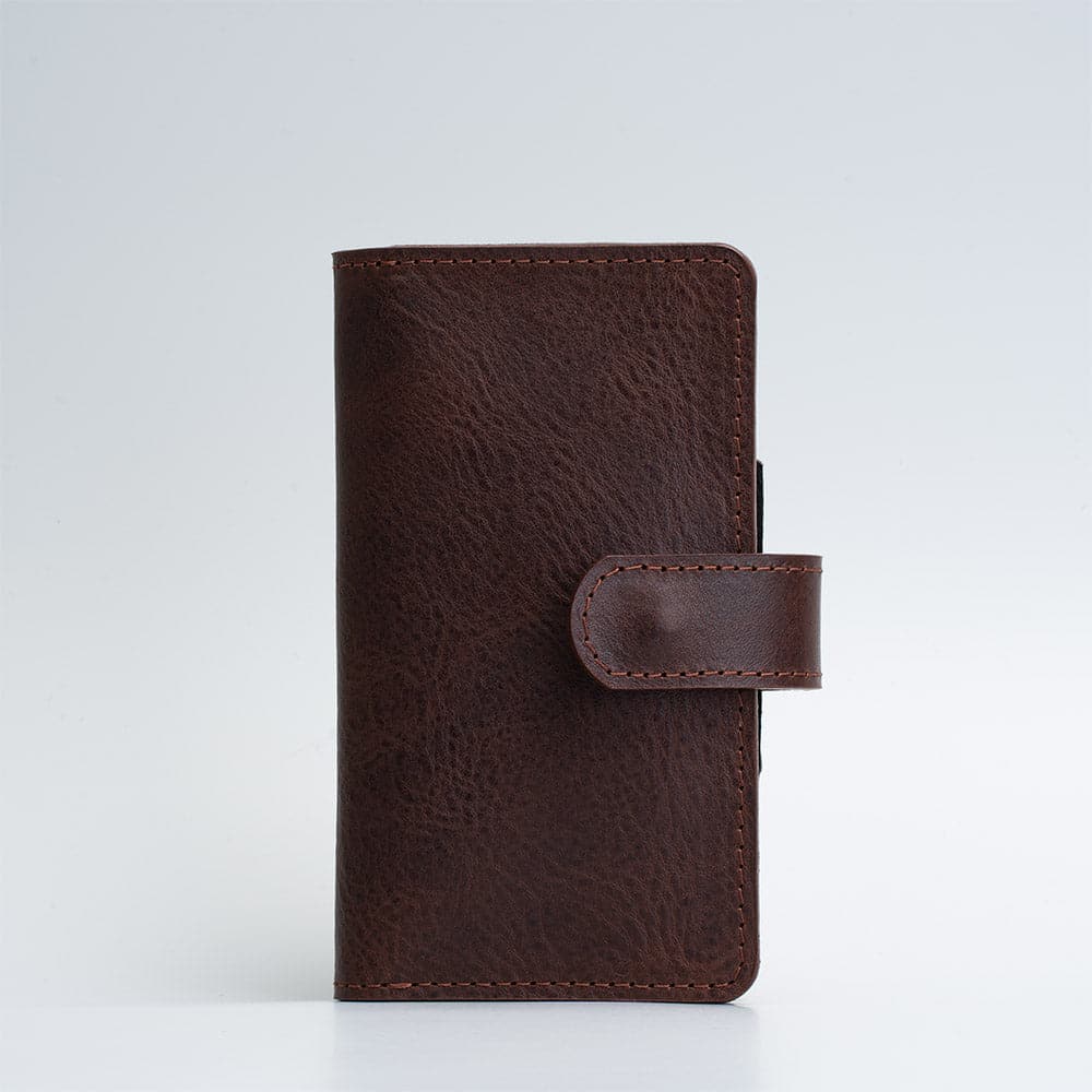 Leather Folio Wallet for iPhone 12 Series with MagSafe on magnet closure (SALE)