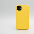 iPhone 11 Yellow leather case - Drops